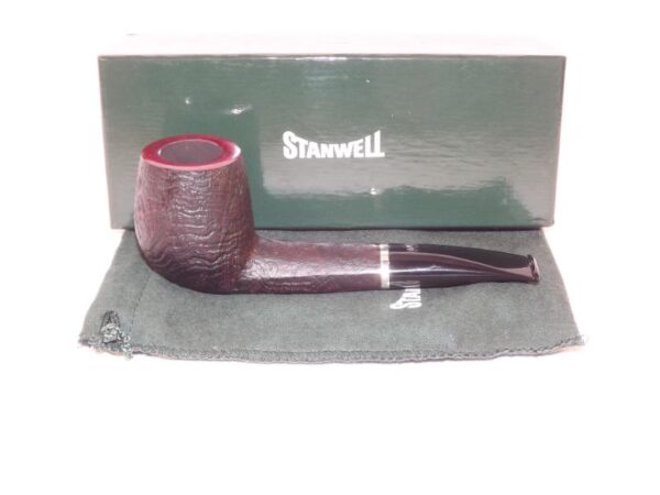 Stanwell pipa Sterling 234 Black Sand - Image 7