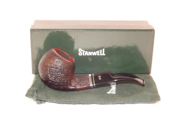 Stanwell pipa Trio 15 Black Sand - Image 7
