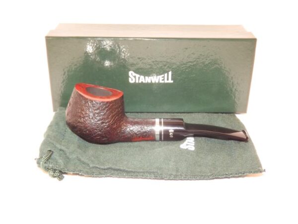 Stanwell pipa Trio 11 Black Sand - Image 7