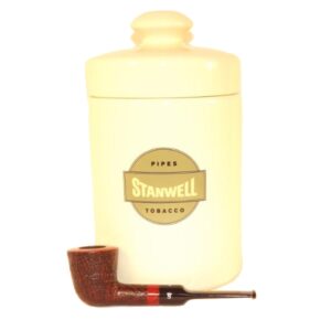 Stanwell Classic Red Sand pipa + dohánytartó
