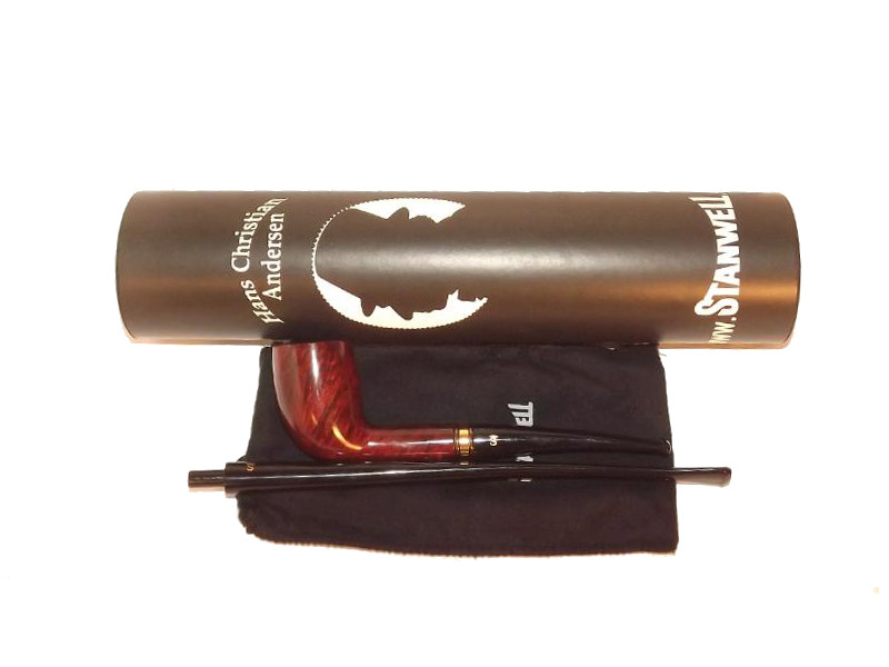 Stanwell pipa H. C. Andersen 1/A Brown Polish No filter - Image 8